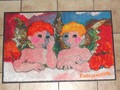 Rosina Wachtmeister Fussmatte Türvorleger "Engel" waschbar