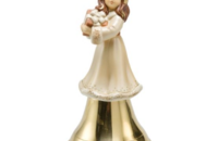 Goebel Engel Weihnachtsglocke "Christkind" Champagner