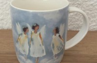 Tasse Mug mit Engeln LOVE PEACE HOPE