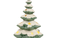Goebel Windlicht verschneiter Tannenbaum 