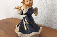 Goebel Engel mit Querflöte und Musikwerk