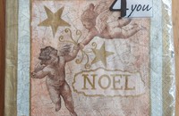 Servietten Noel 2 Engel